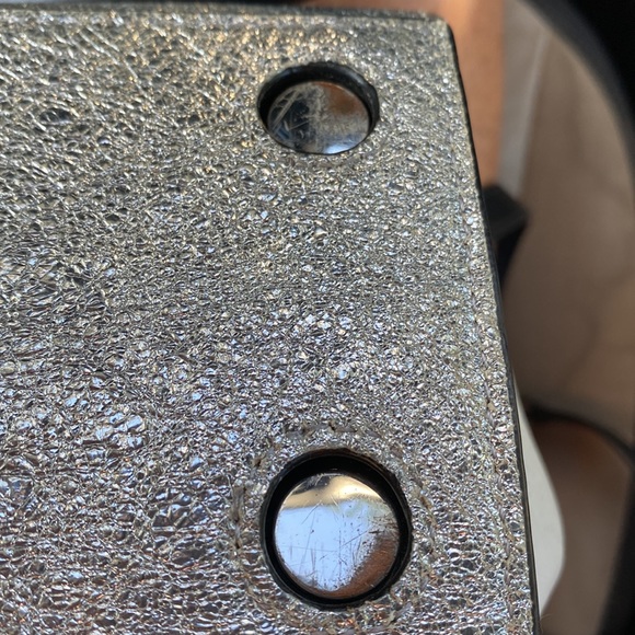 3 Michael Kors bags Selma satchel purses w/  3 covers/ snake ,blk /white… - Picture 15 of 16